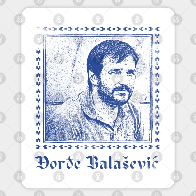 Đorđe Balašević / Serbian Singer Fan Art Design Sticker by DankFutura